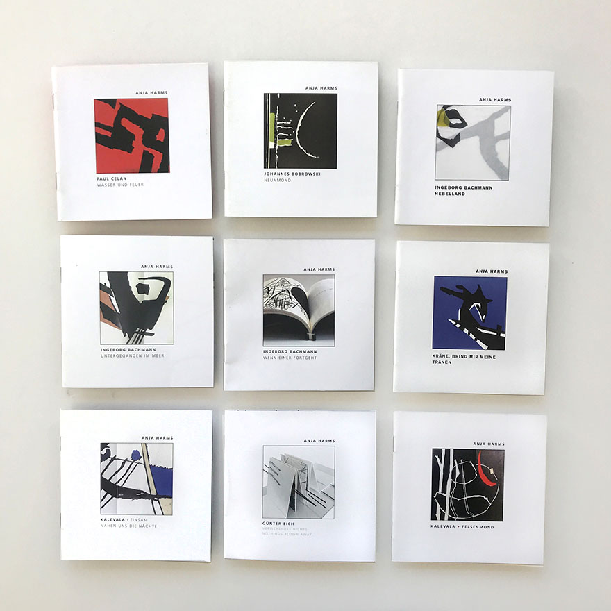 Serie von kleinen Broschüren<br>zur Vorstellung von Künstlerbüchern<br>&nbsp<br>&nbsp