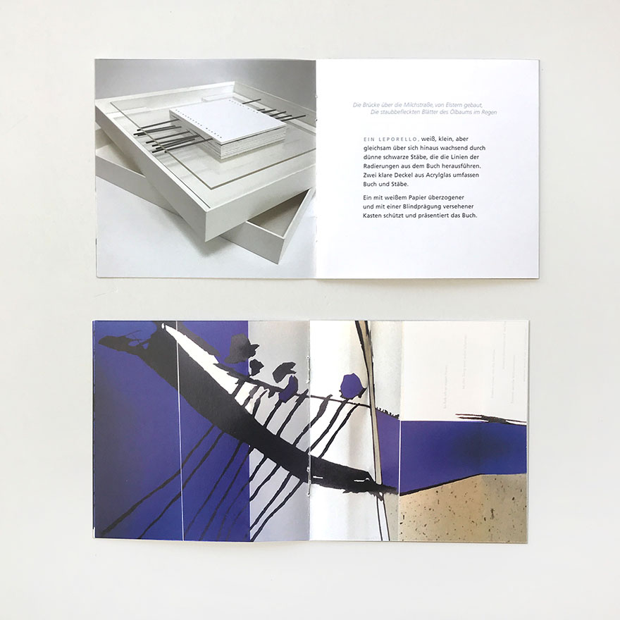Serie von kleinen Broschüren<br>zur Vorstellung von Künstlerbüchern<br>&nbsp<br>&nbsp