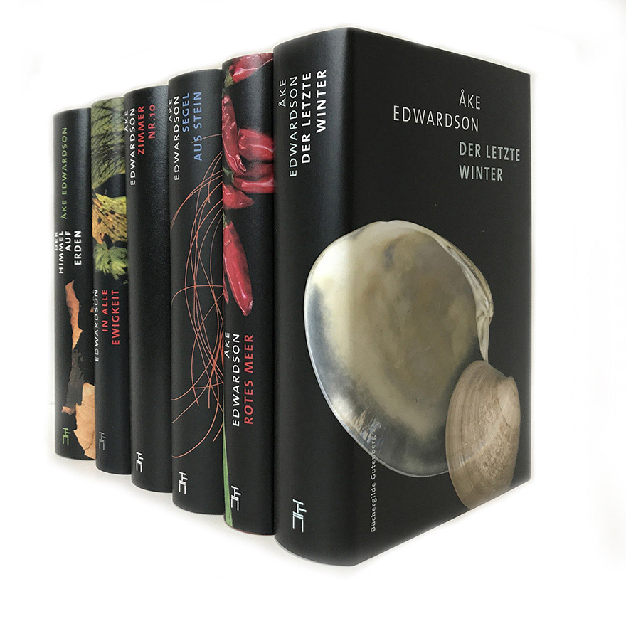 »Ake Edwardson«<br>Reihengestaltung Umschlag<br>Büchergilde Gutenberg<br>&nbsp