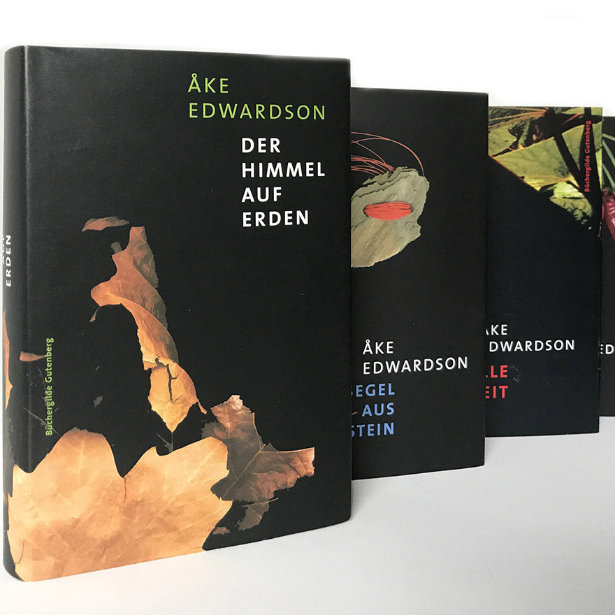 »Ake Edwardson«<br>Reihengestaltung Umschlag<br>Büchergilde Gutenberg<br>&nbsp