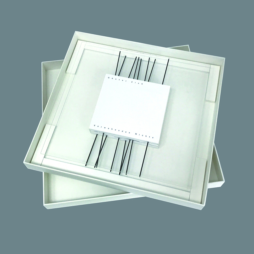 Günter Eich&nbsp;• Verwehendes Nichts&nbsp;/ Nothings blown away, 2017